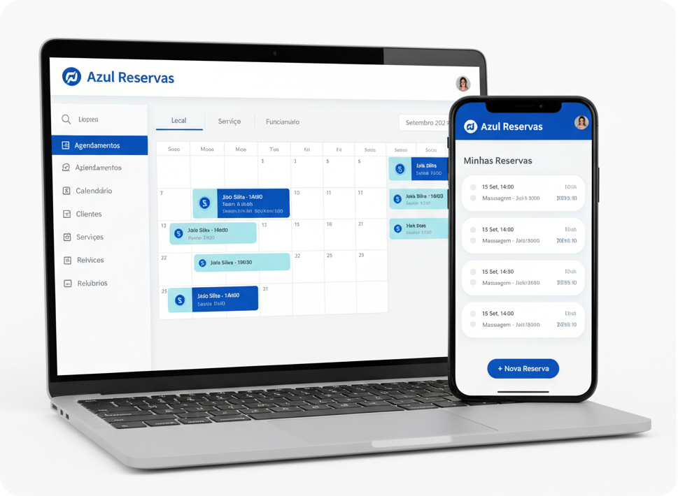 Agendamento & Reservas